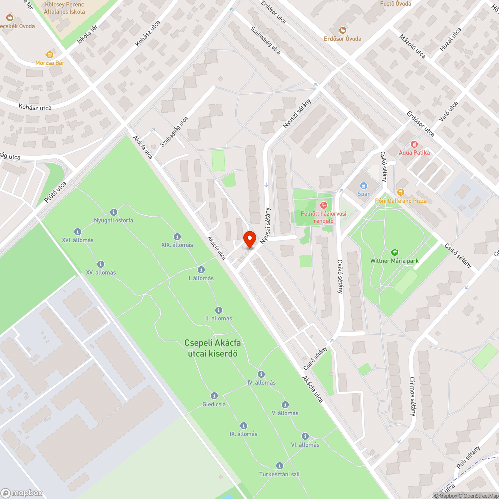 Rozsdás korlátok bejelentés helye