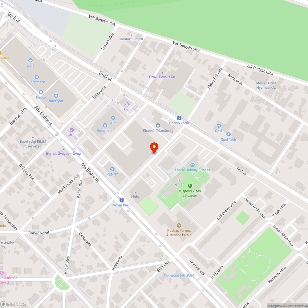 Elhagyott DAEWOO bejelentés helye