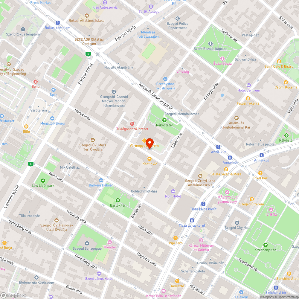 Patkányok jönnek a csatornából bejelentés helye