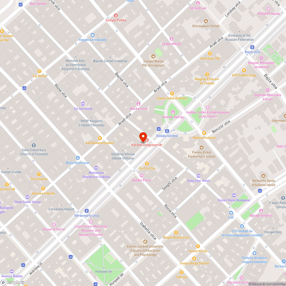 Roncs jármű bejelentés helye