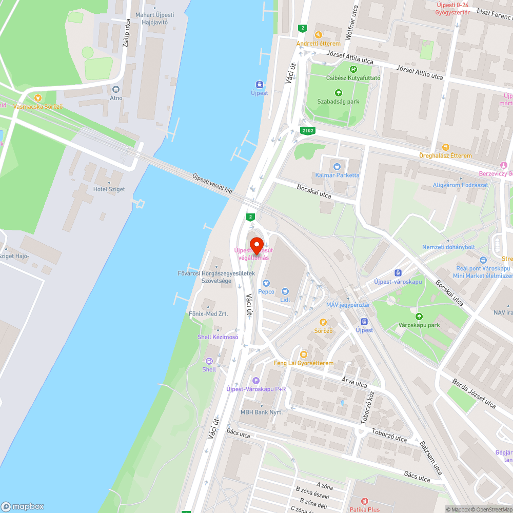 Gazos, veszélyes kanyar bejelentés helye