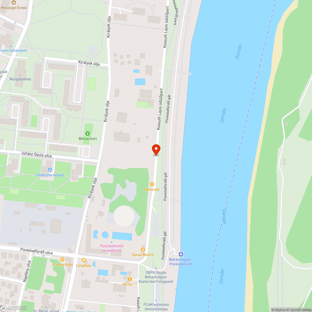 Kiszáradtak bejelentés helye