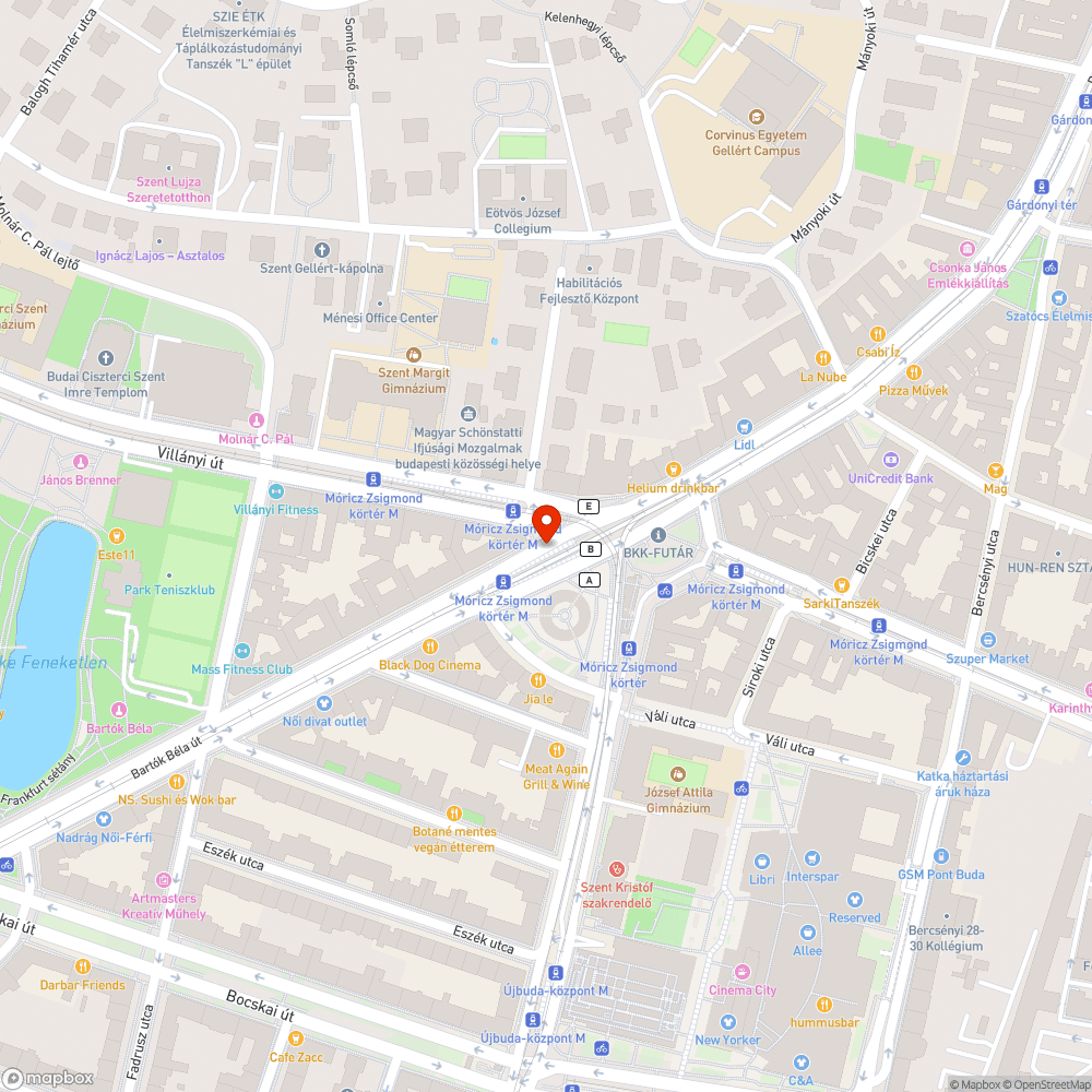 Sötét aluljáró bejelentés helye