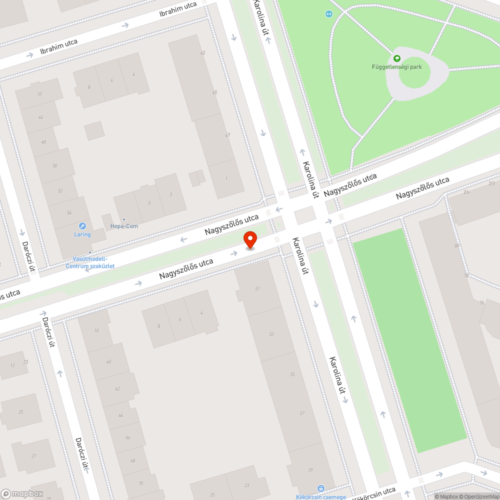 Nyitott, szétesett, elhagyott közműszekrény bejelentés helye