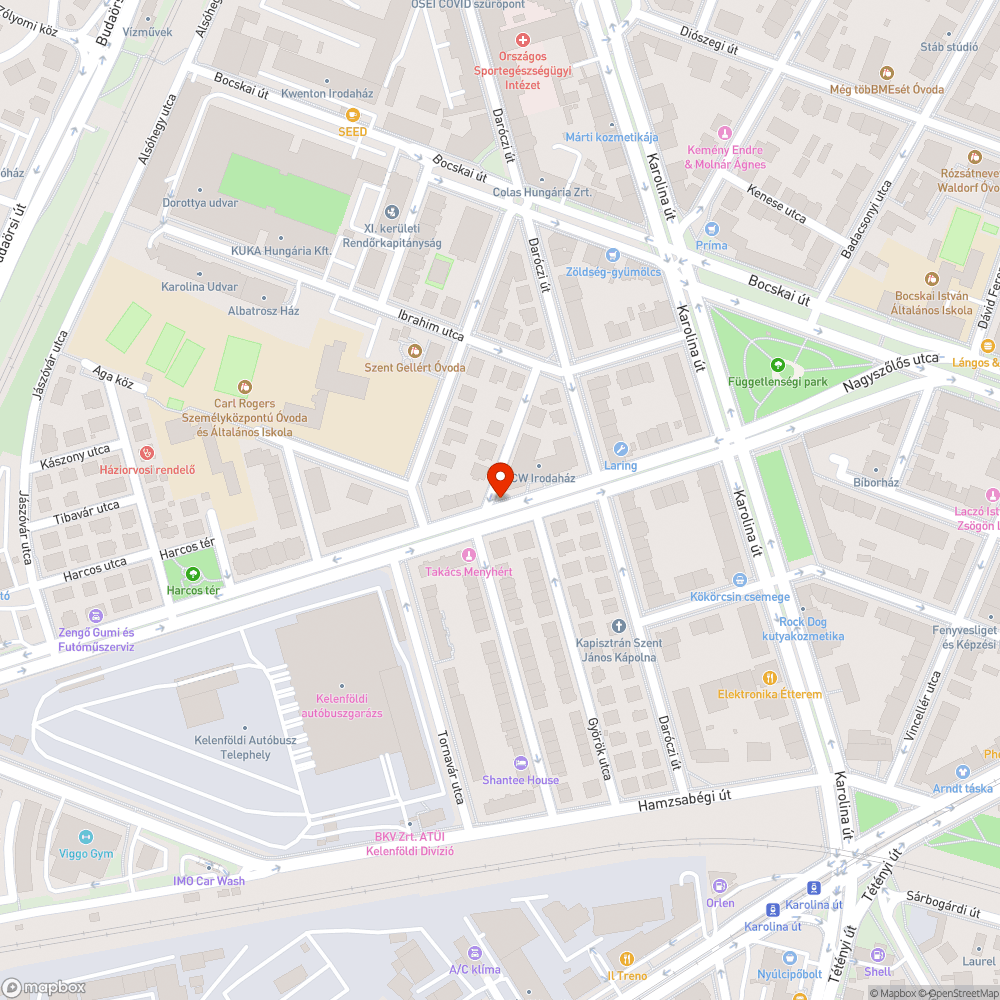 Kiálló, süllyedt vízelvezető bejelentés helye