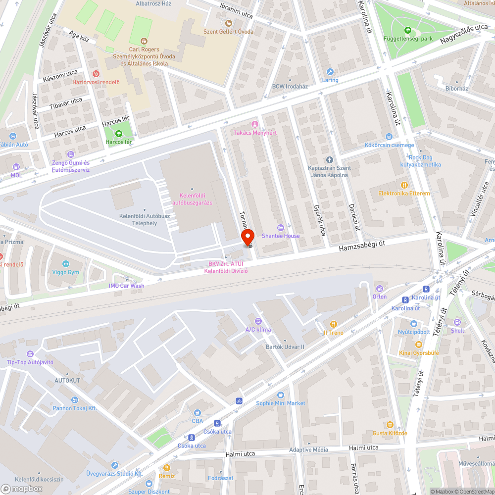 Eltakart tábla bejelentés helye