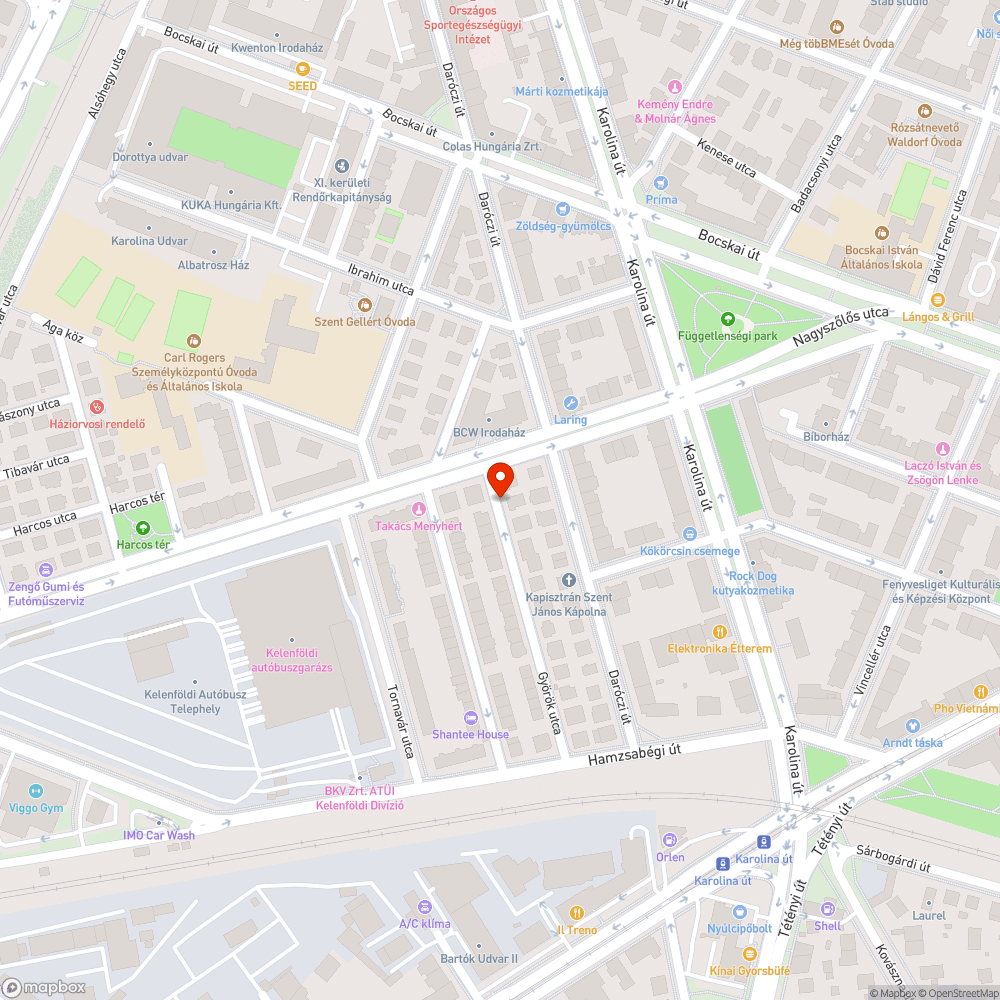 Sérült keret bejelentés helye