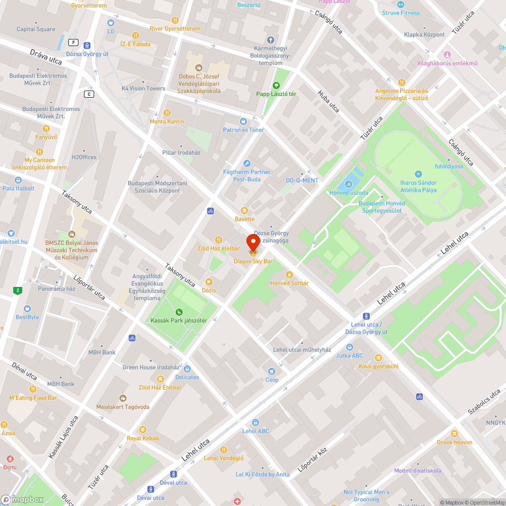 Lyukas fedlap bejelentés helye