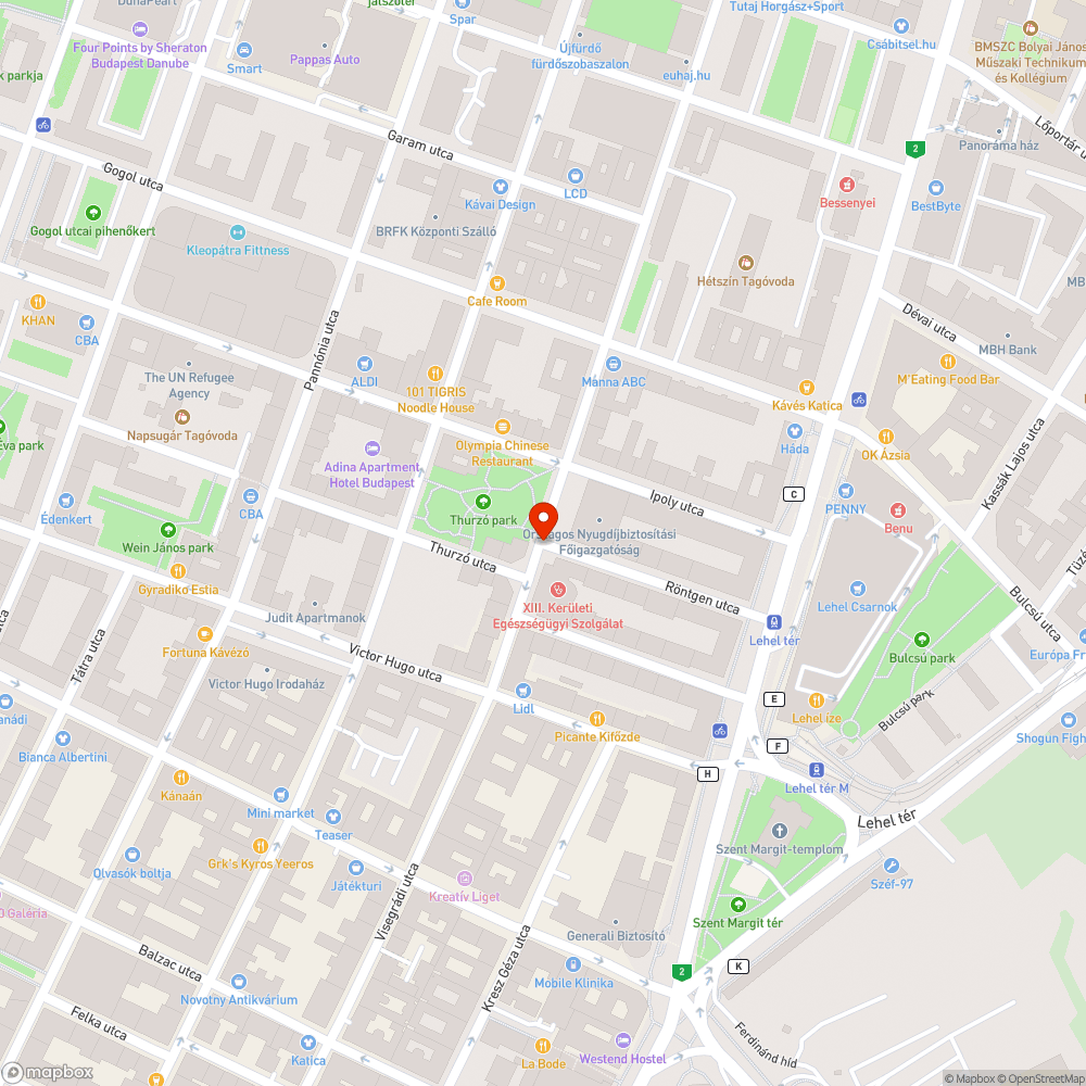 Galambtetem bejelentés helye