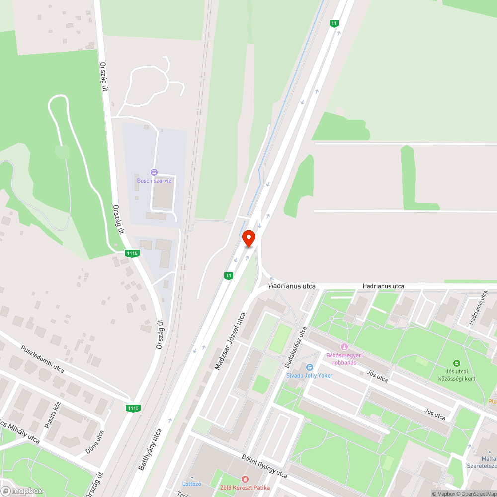 2 elütött állat bejelentés helye