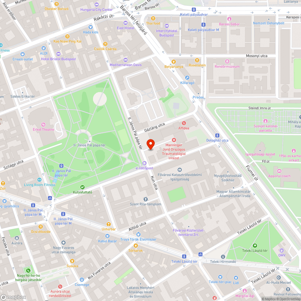 Veszélyes kereszteződés bejelentés helye