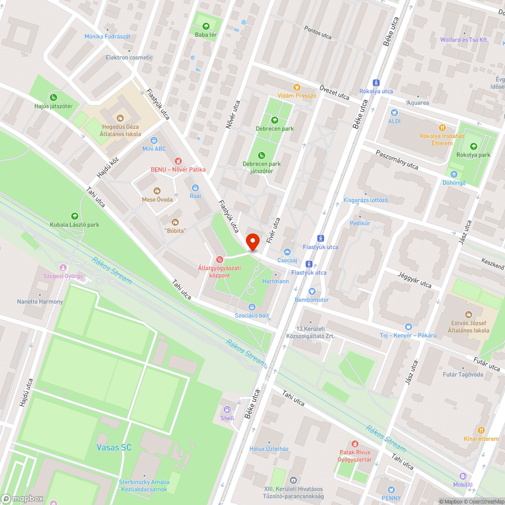 Kidöntött oszlop bejelentés helye