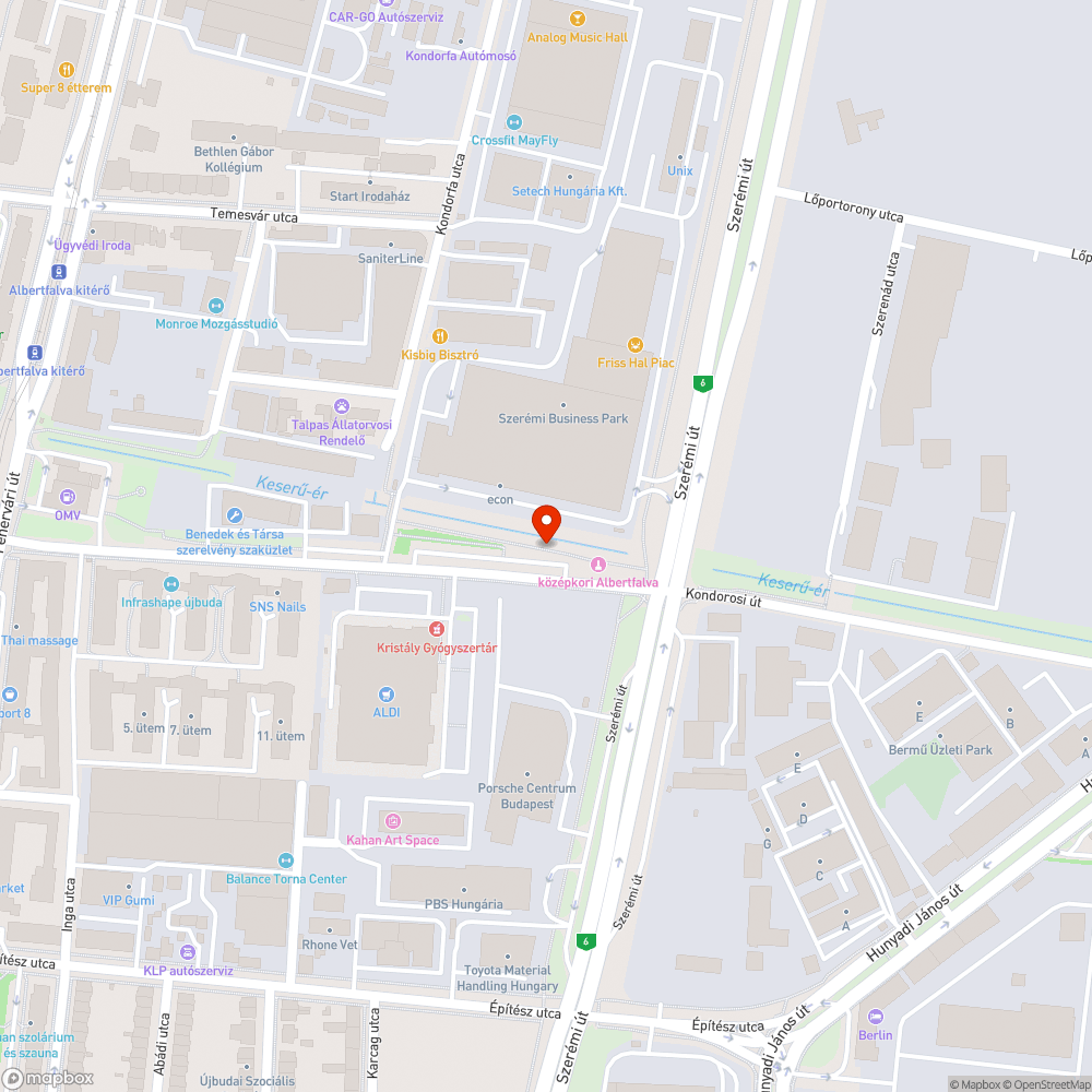 Védett terelőút nélkül lezárt járda a Kondorosi úton bejelentés helye