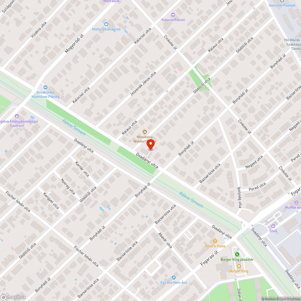 Faoszlopra felfutott borostyán bejelentés helye