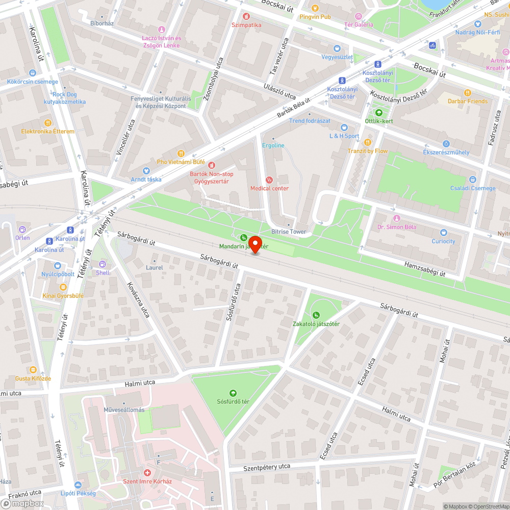 Susnyás, ami az úttestre is belóg bejelentés helye