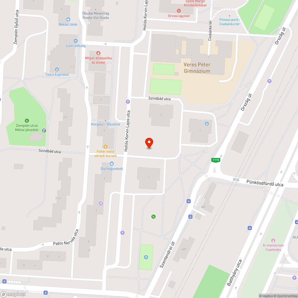 Lyuk bejelentés helye