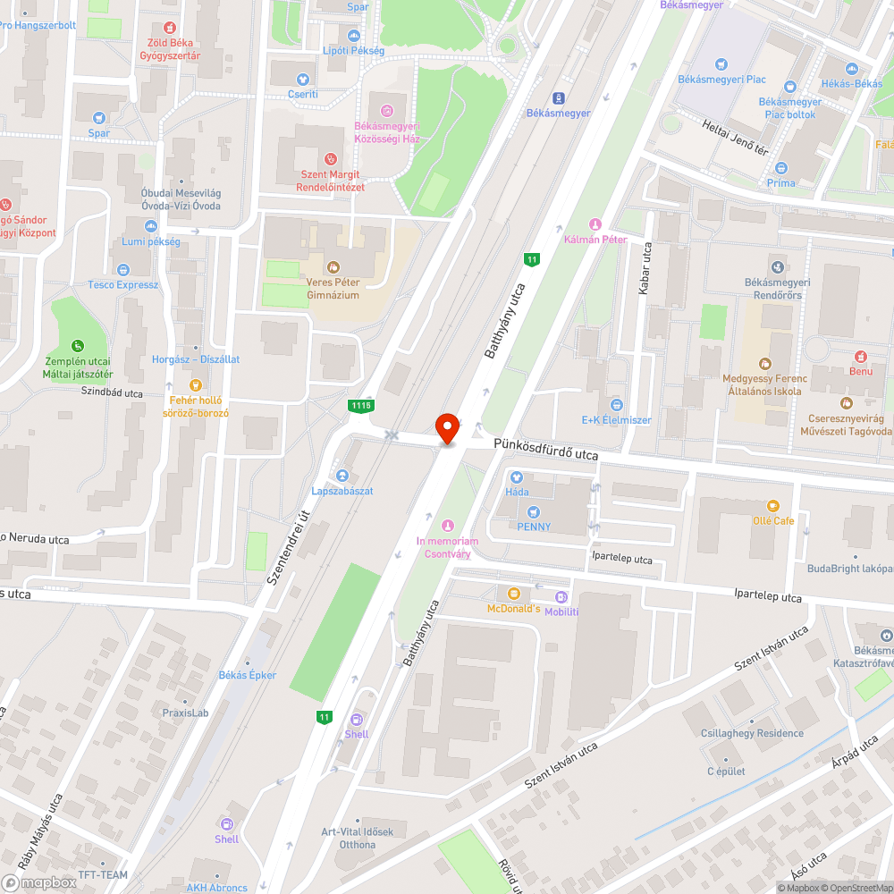 Lyuk bejelentés helye