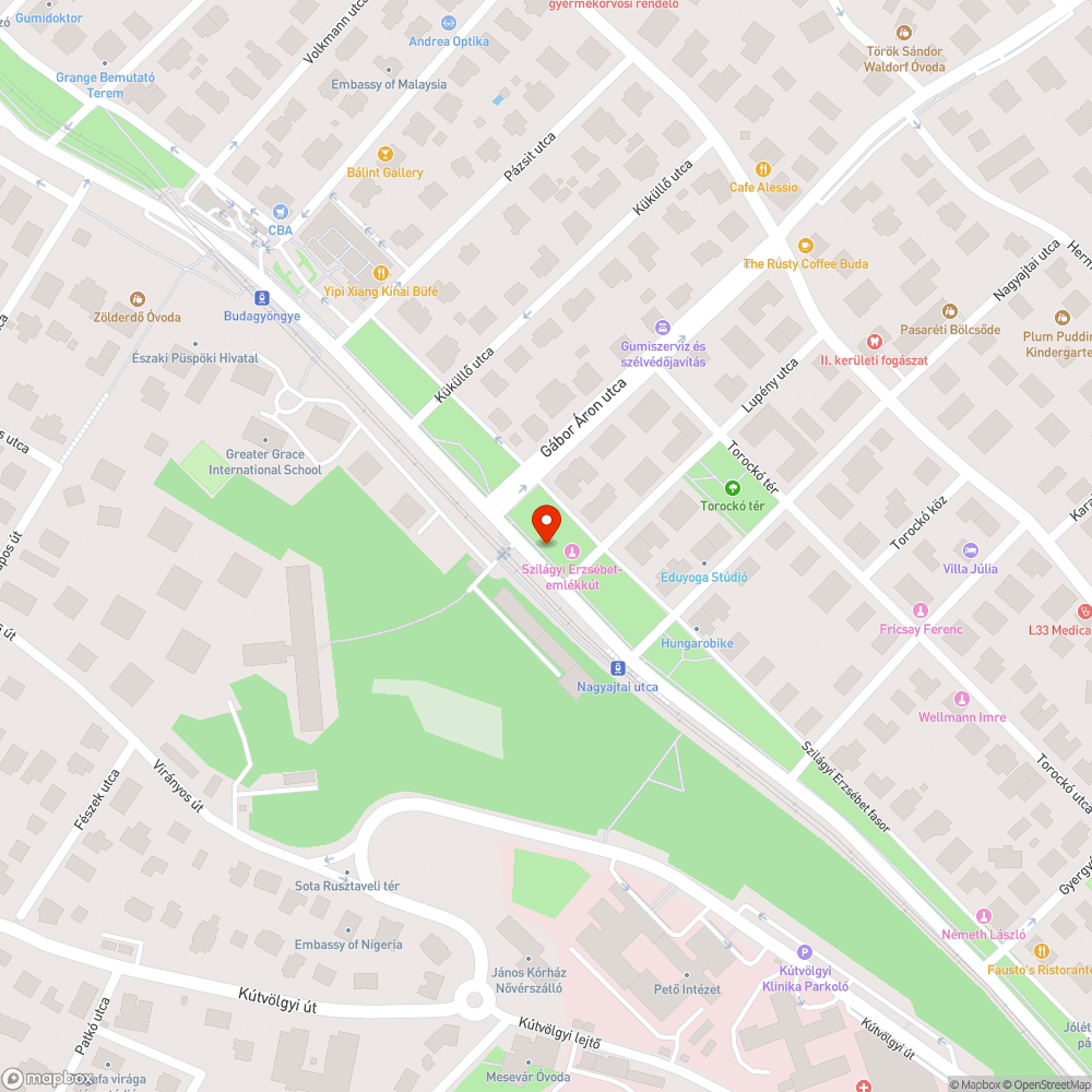 Belógó faág a kerékpárúton bejelentés helye