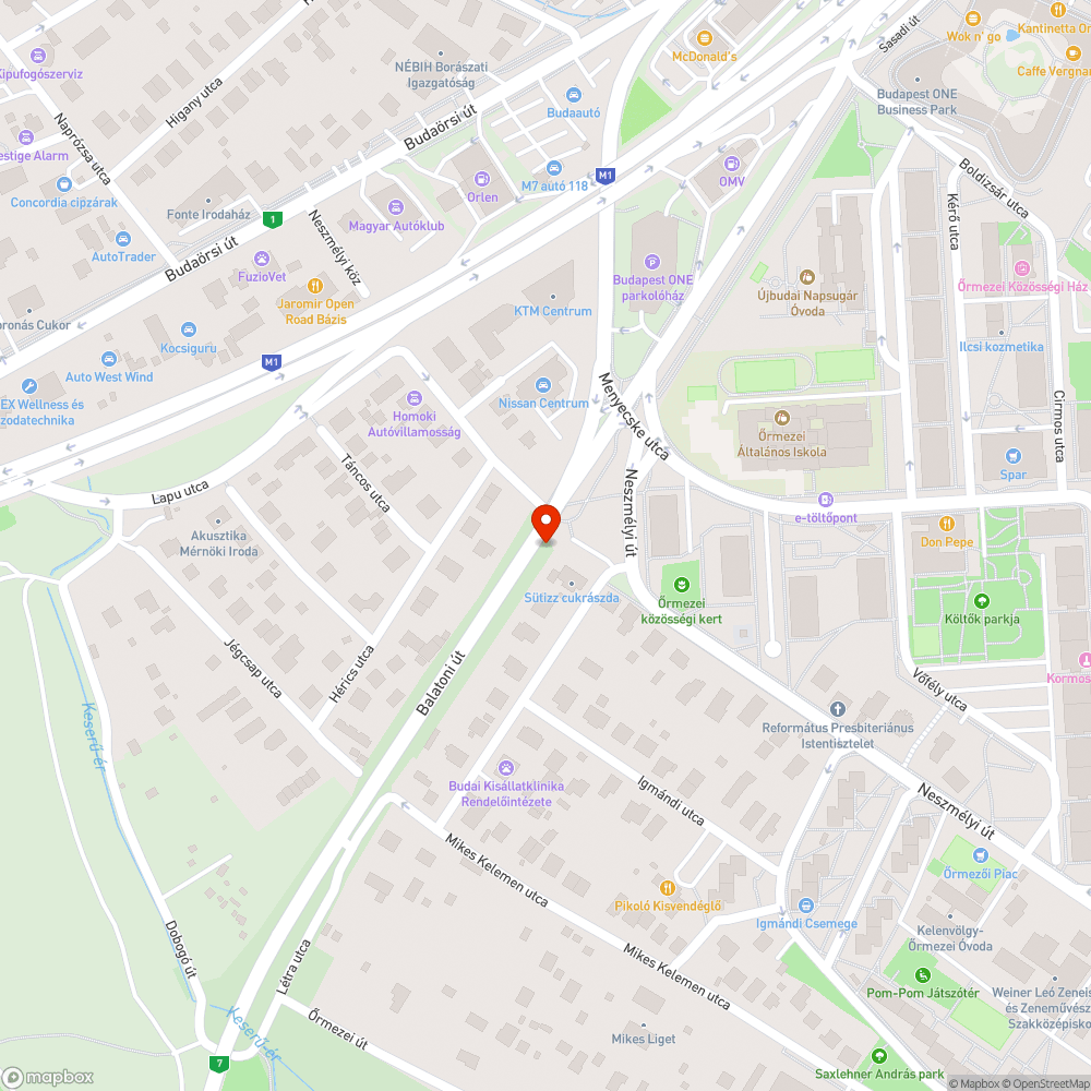 Balatoni út tábla kidőlve bejelentés helye