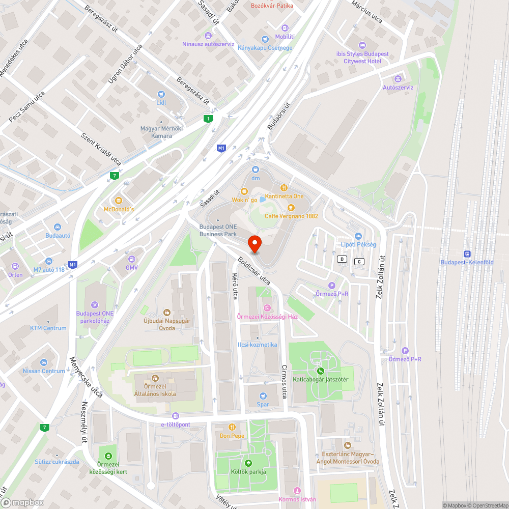 BudapestONE épületére kihelyezett reklámtáblák fényszennyezése bejelentés helye