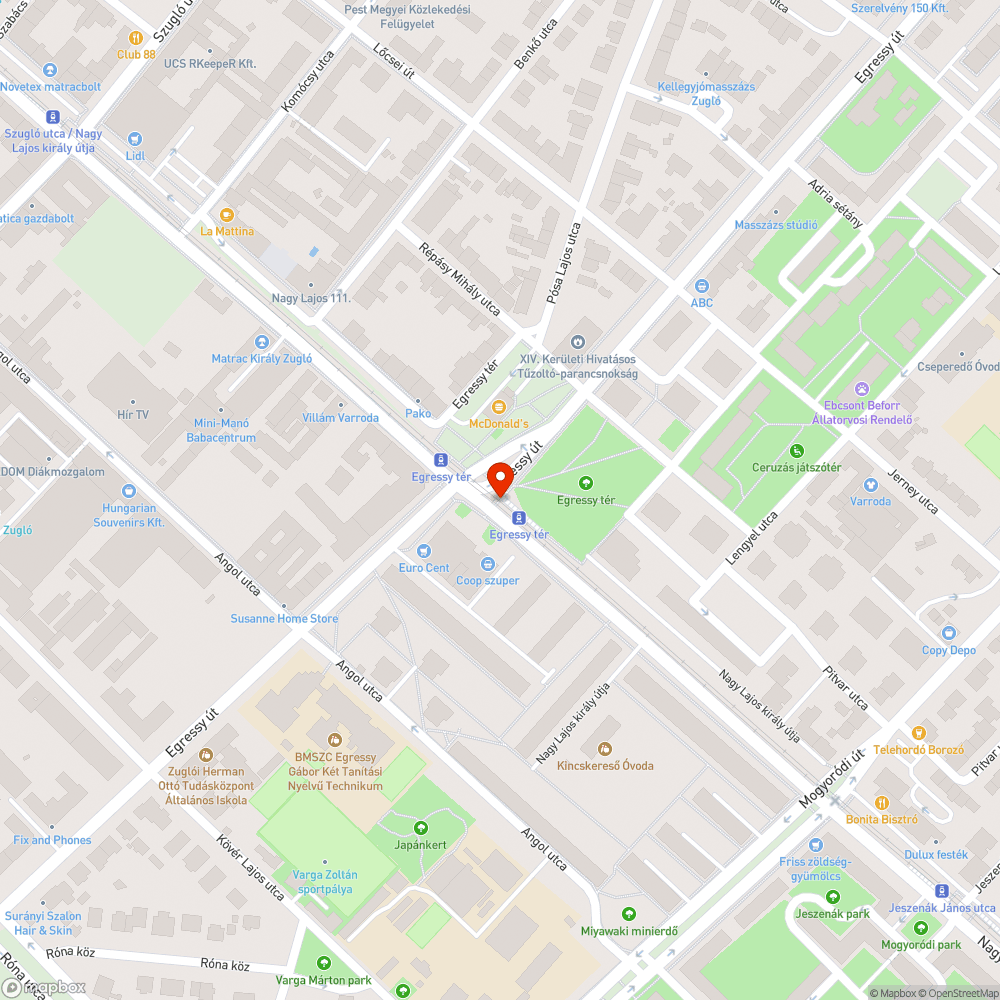 Lekopott zebra bejelentés helye