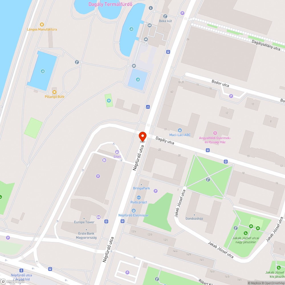 Letört faág belóg a kerékpárútra bejelentés helye