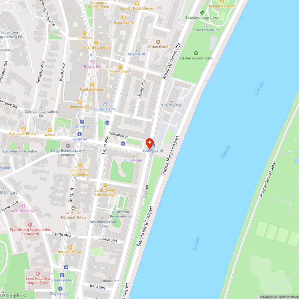 Jelzőlámpák és peron gyalogos-biztossá tétele bejelentés helye