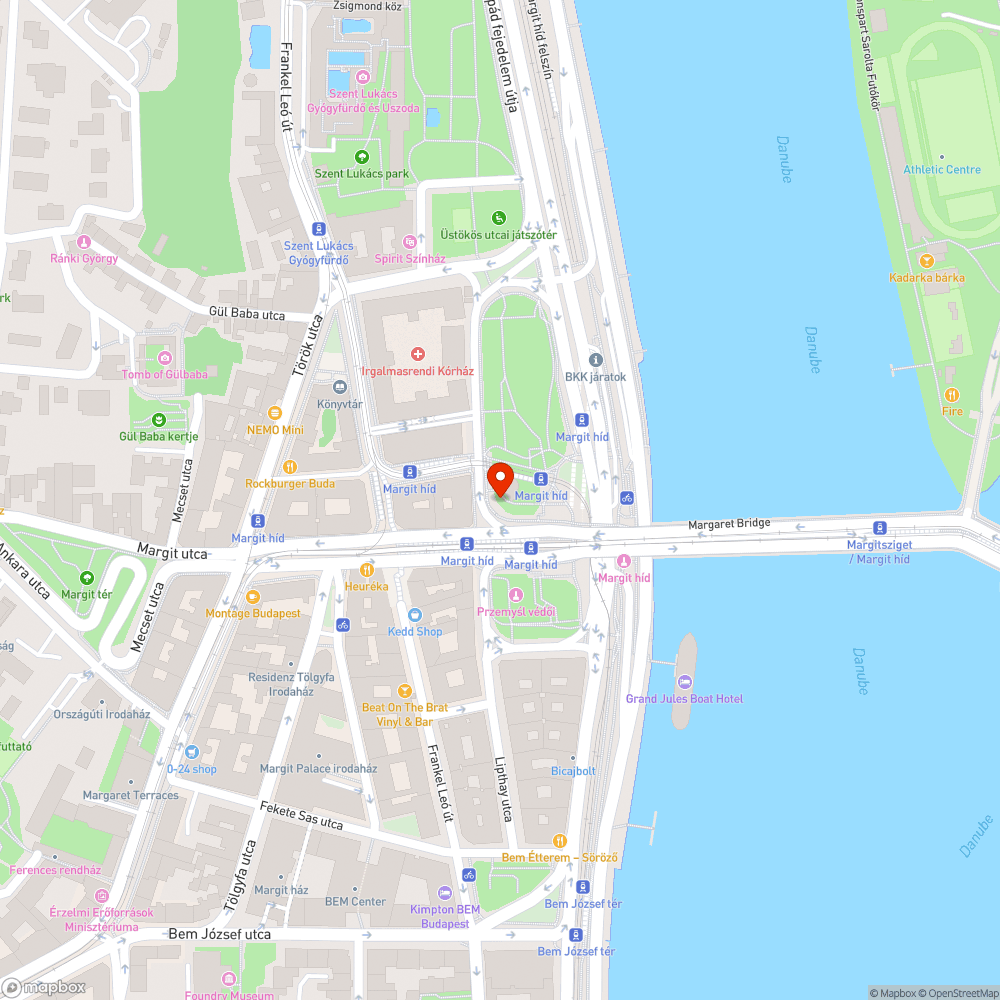 Graffiti es letört burkolat margit híd bejelentés helye