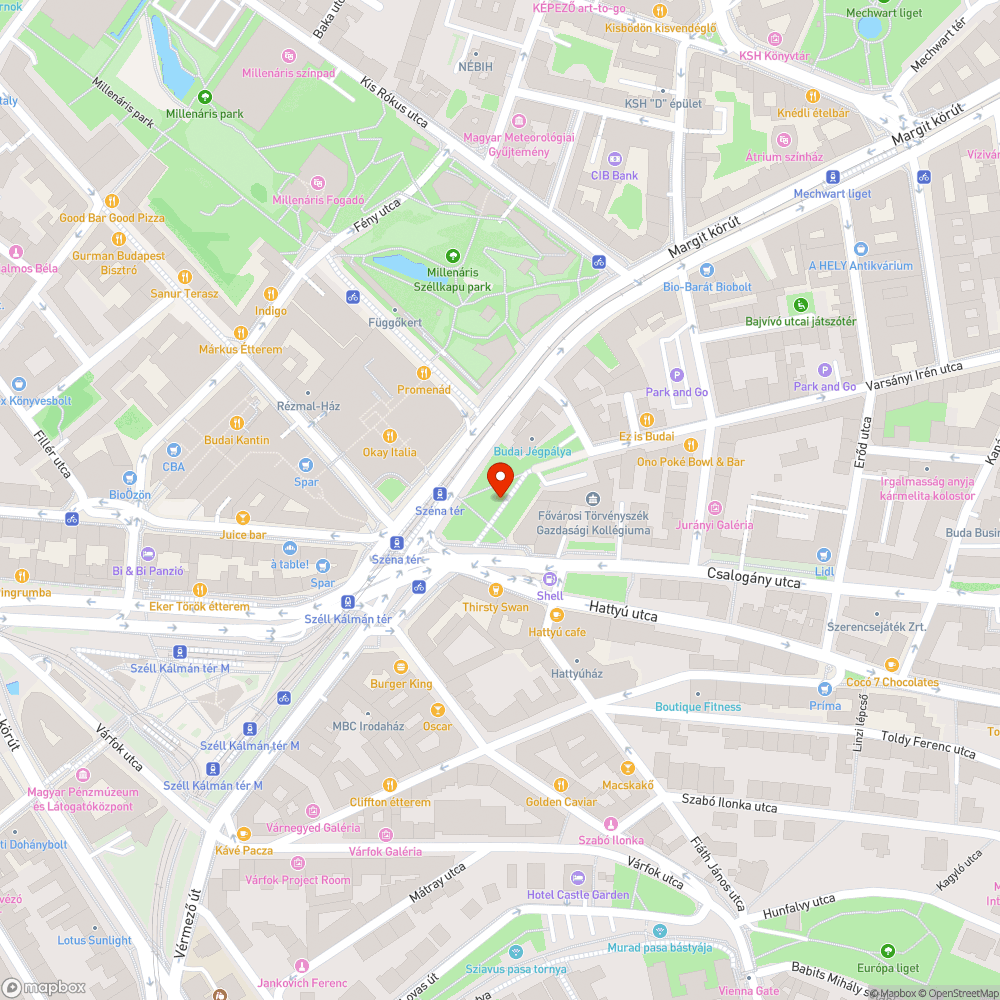 Kopasz fák bejelentés helye