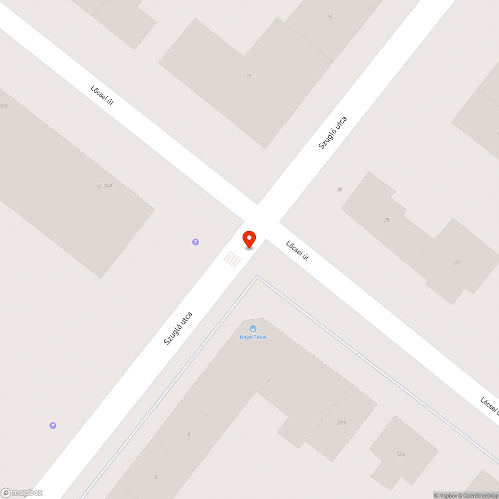 Kiszáradt fa bejelentés helye