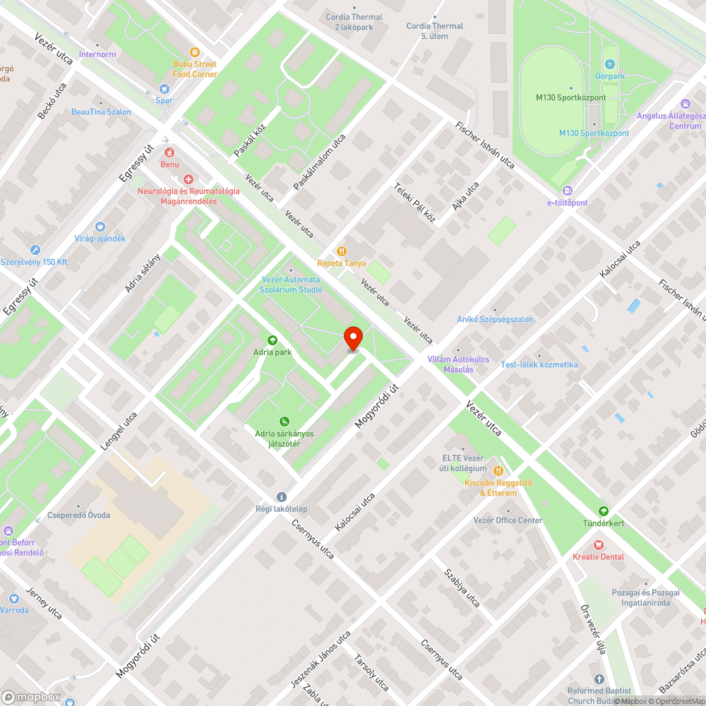 Hatósági jelzés nélküli Renault bejelentés helye