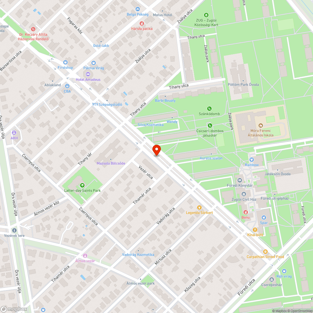 Járdára ránőtt növényzet bejelentés helye