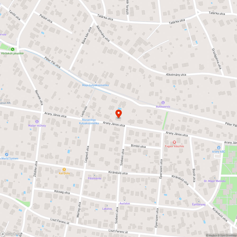 Autóbusz megállóban lezuhant 1 méteres faág bejelentés helye