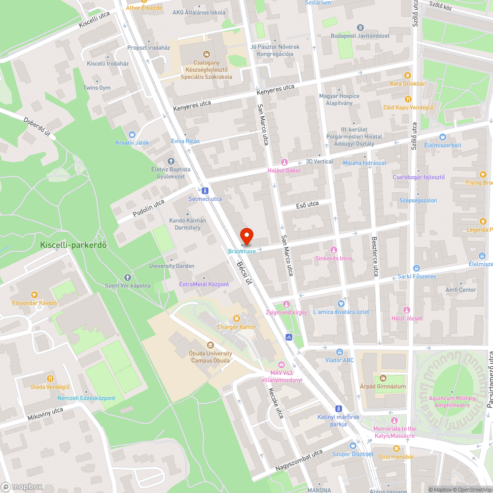 Üres fahely bejelentés helye