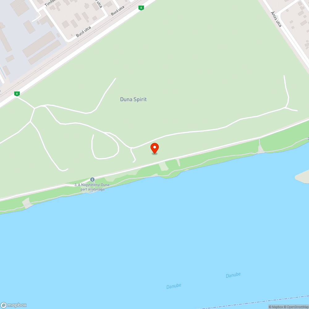 Kidőlt fa a Nagytétényi Duna-parti ösvényen bejelentés helye