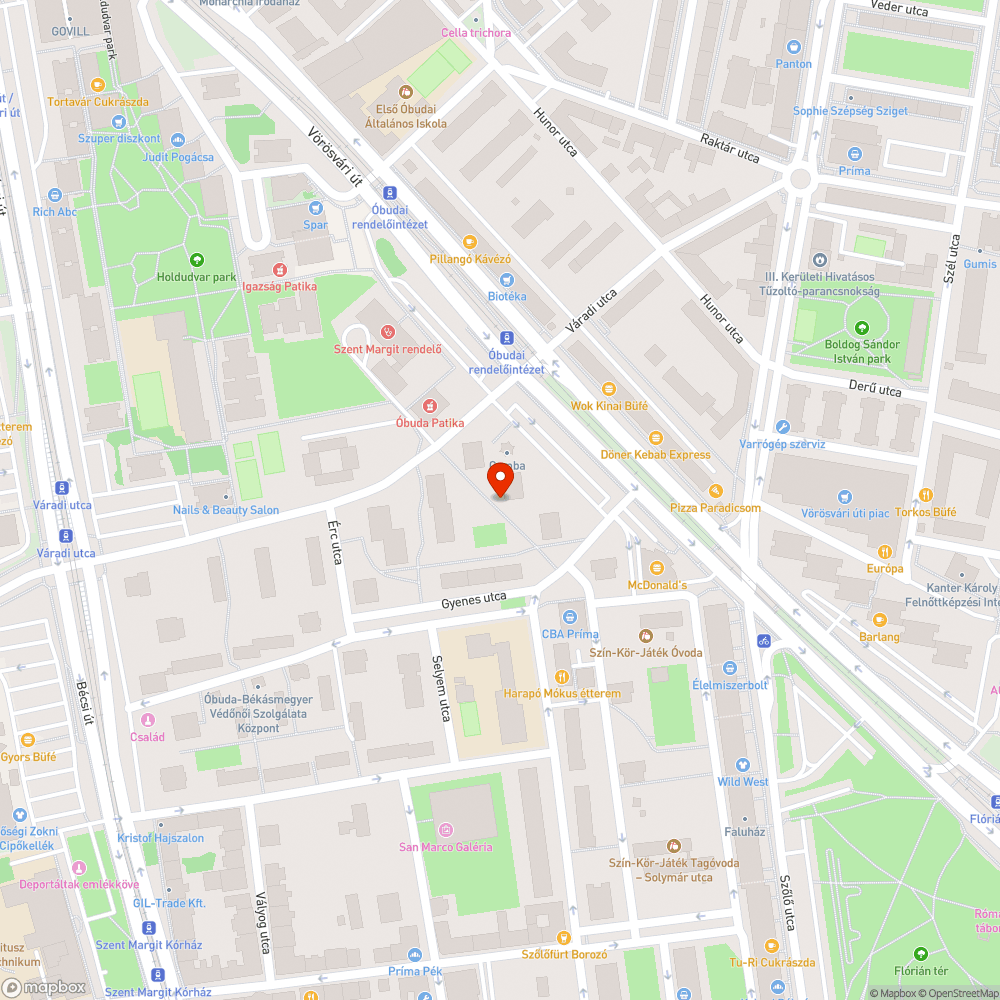 Hiányzó szemetes bejelentés helye