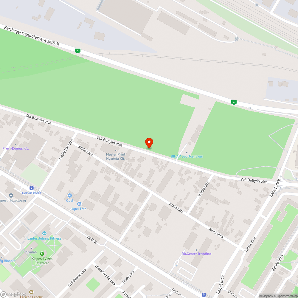 Fasiszta graffitik a távhővezetéken 3. bejelentés helye