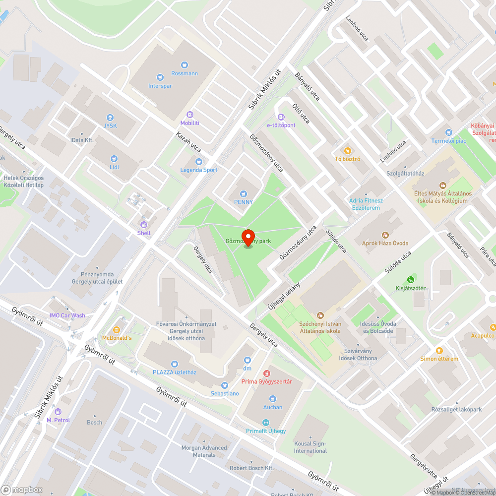 Koszos és járda hiány rendben tétele bejelentés helye