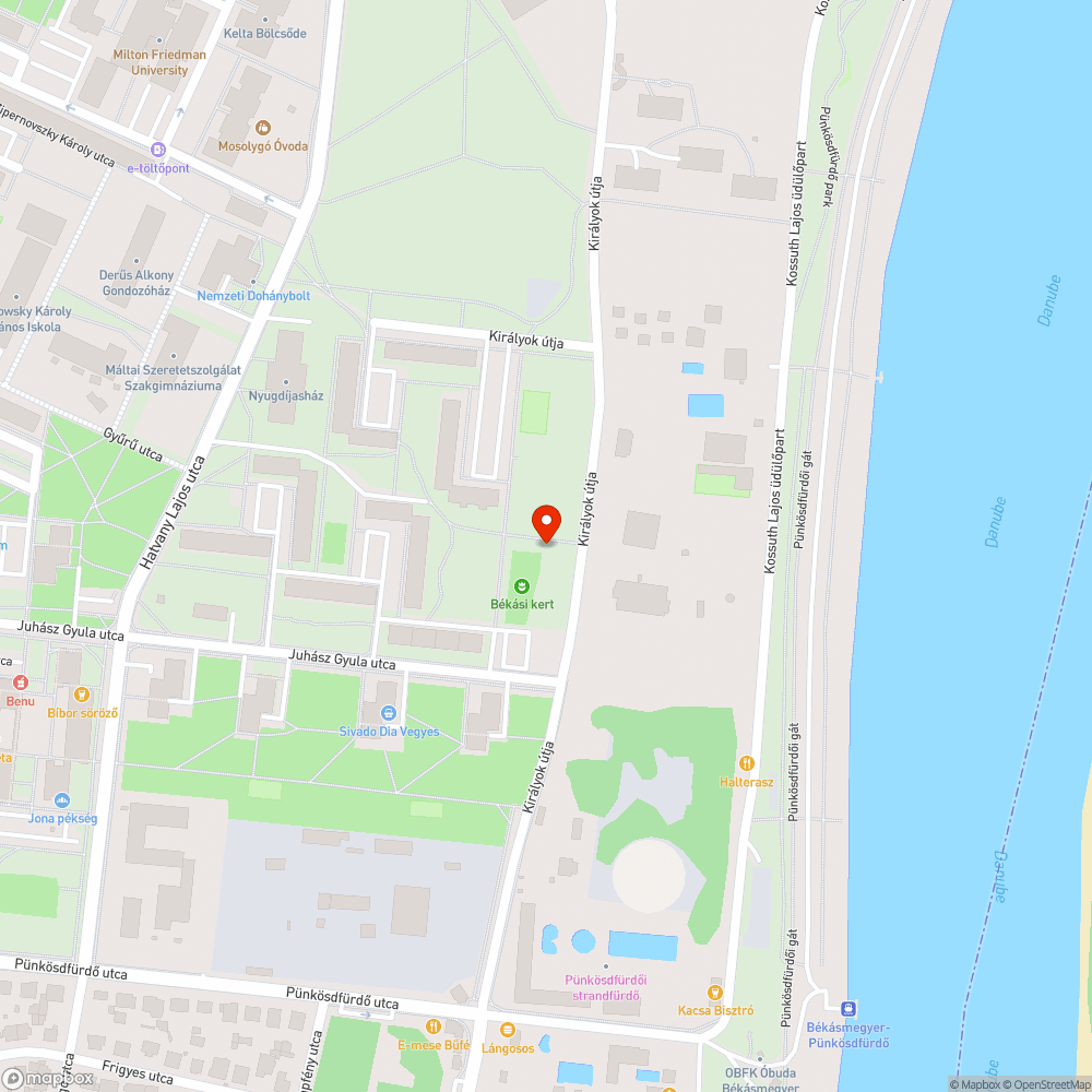 Halott fa bejelentés helye