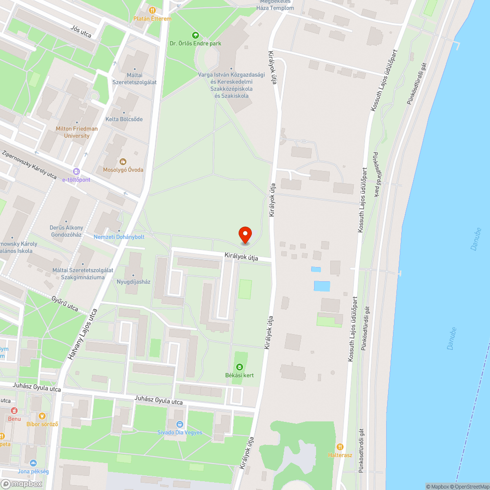 Halott fa bejelentés helye