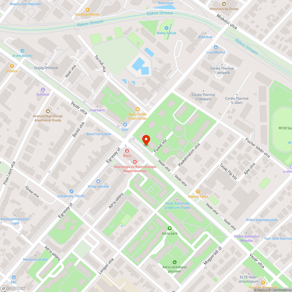 Elhagyott jármű bejelentés helye