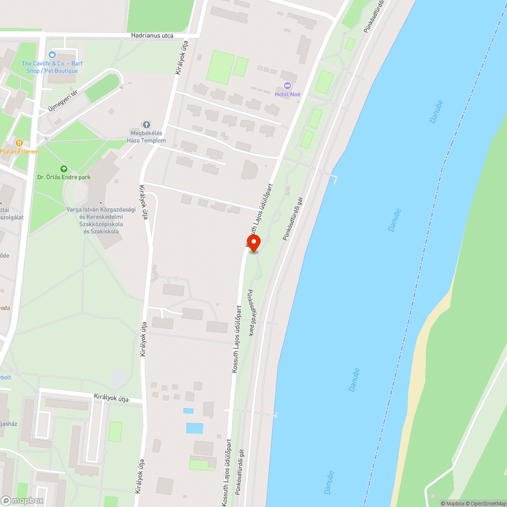 Vízcsap a Pünkösdfürdői Parkban bejelentés helye