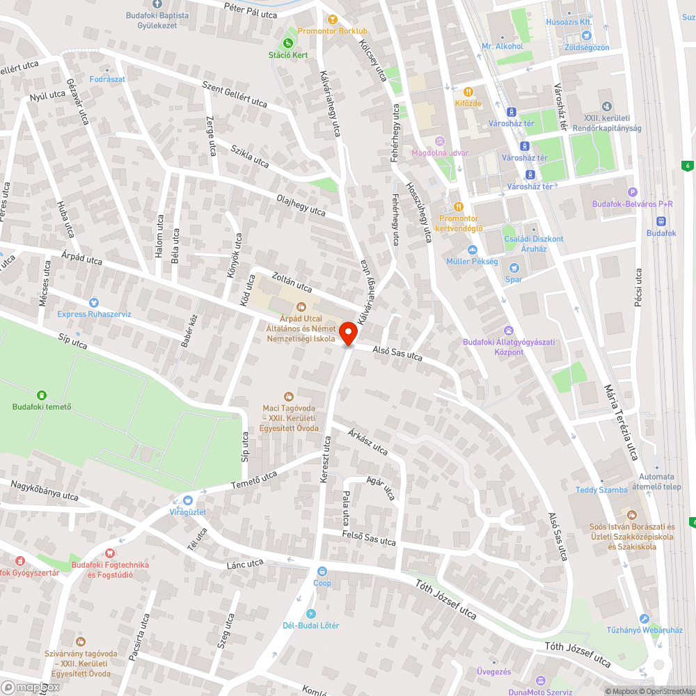 A kereszteződést benőte a fa bejelentés helye