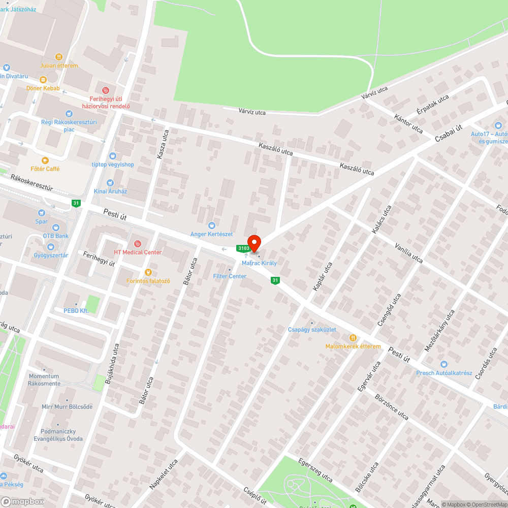 Ismét eltűnt bejelentés helye