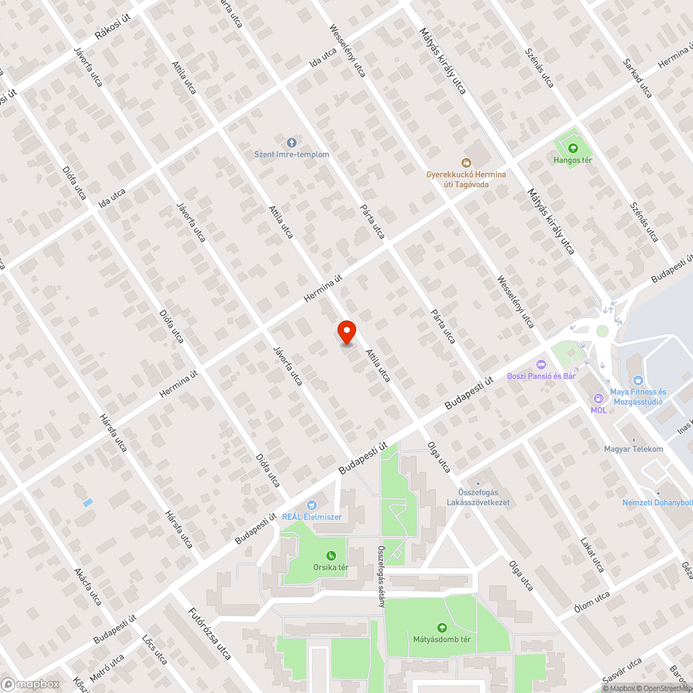 Járda alatti üreg / "víznyelő" bejelentés helye