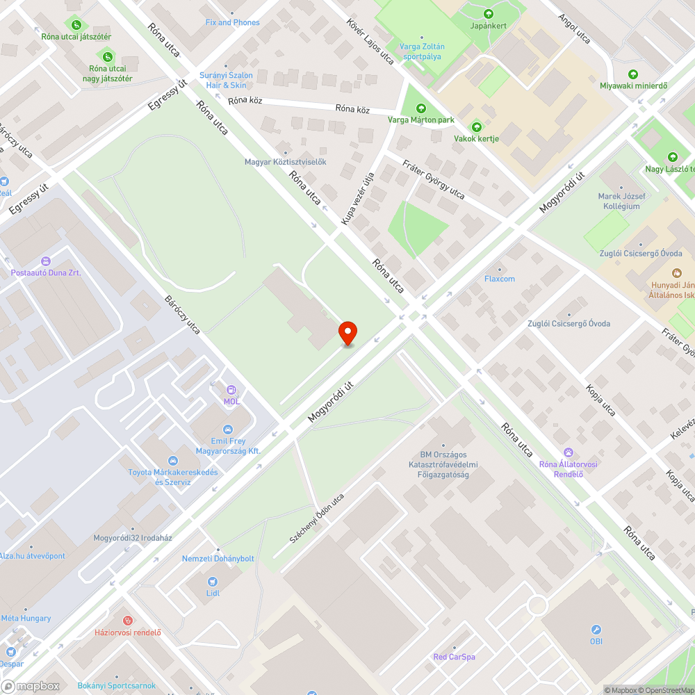 Kerékpárútra/járda ránőtt növényzet bejelentés helye