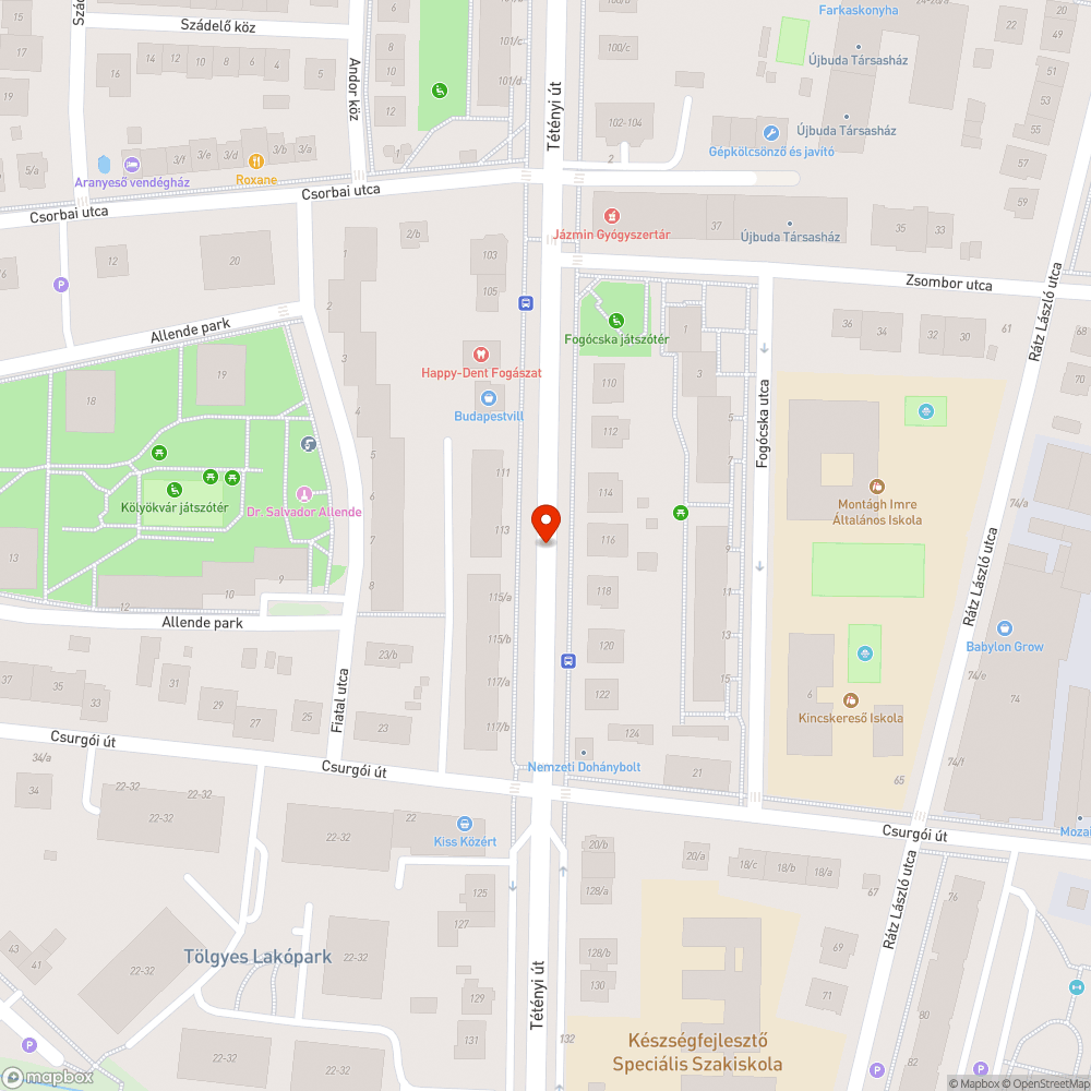 Megmaradt felfestés bejelentés helye