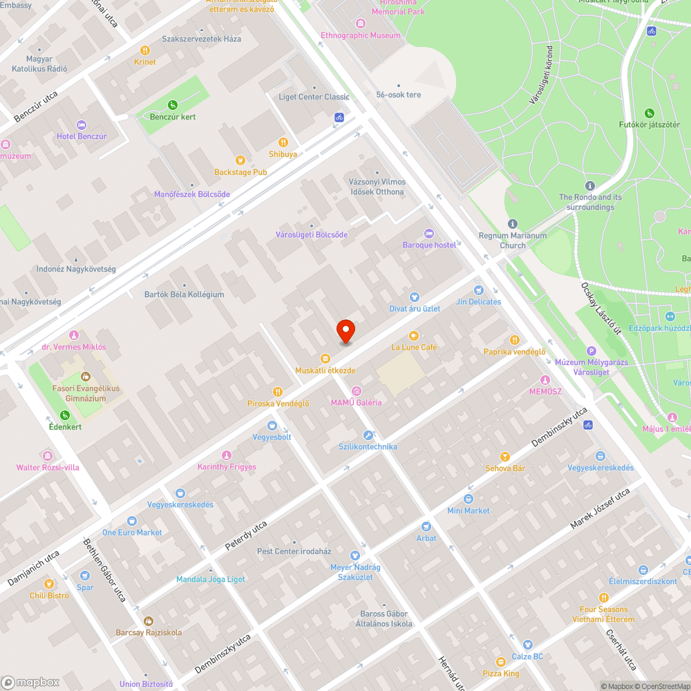 Hatalmas Gödör a járdán bejelentés helye