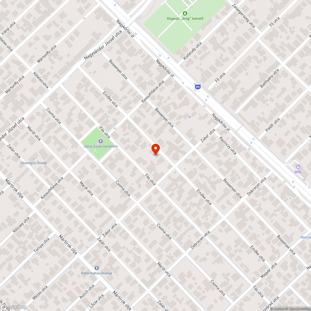 Fakivágásból visszamaradt bejelentés helye