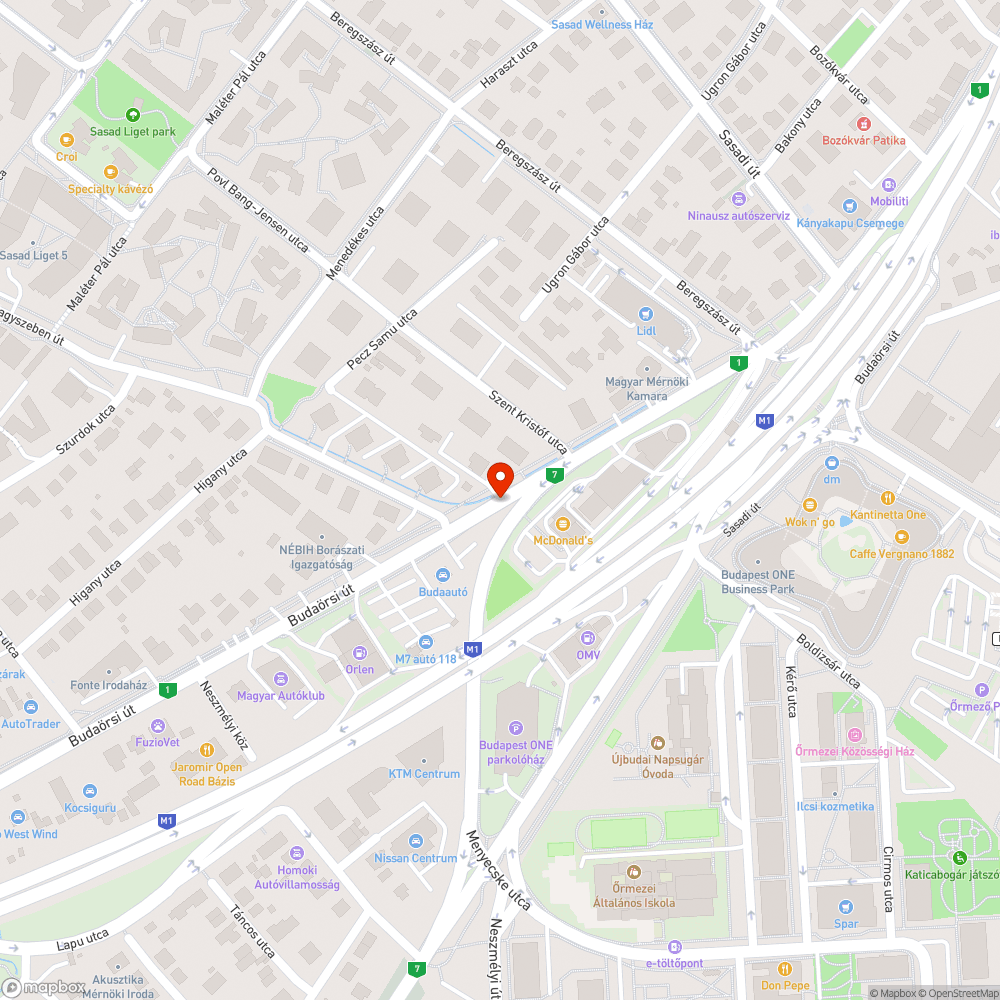 Életveszélyes kerékpárút bejelentés helye